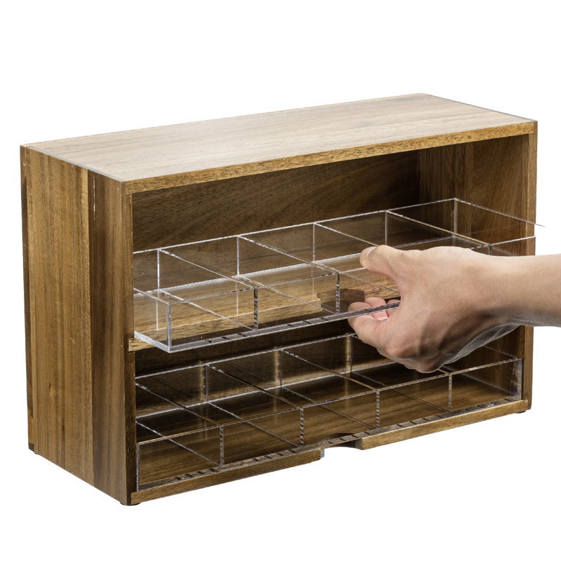 Wood Tea Box