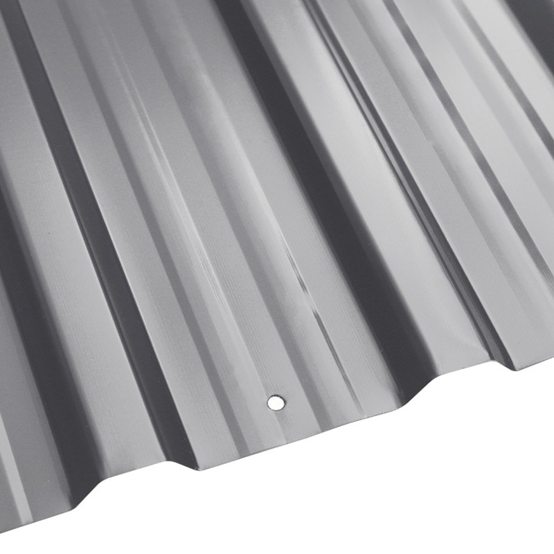 Dakota Fields Steel Roofing Kit, 129cm H x 45cm W x 0.48cm D, Grey