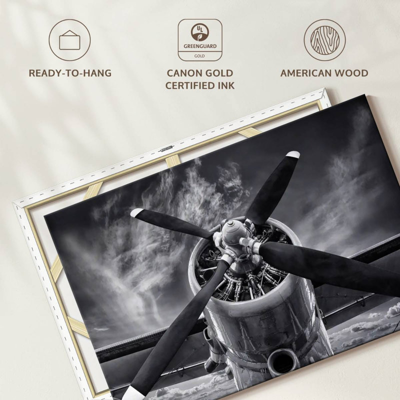 Mehar Old Airplane, 34" H x 51" W