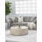 Roto Solid Wood Top End Table