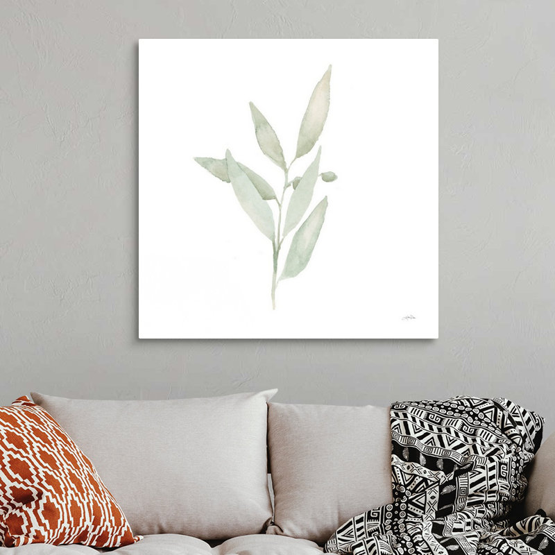 Art mural sur toile Sage II, Toile tendue, H 36 po x l 36 po