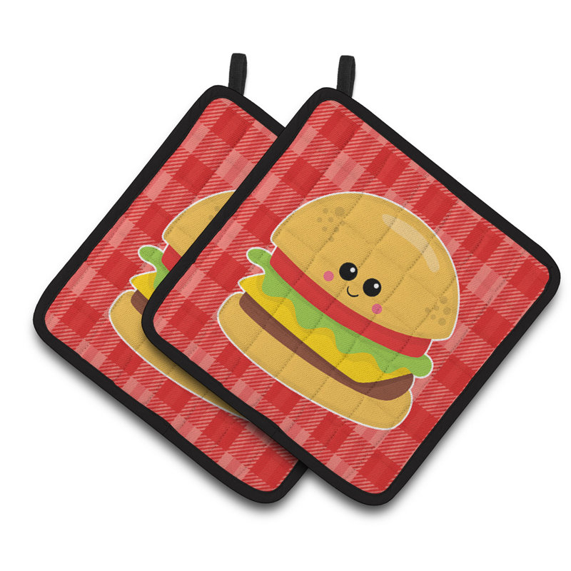 Caroline's Treasures Striped Polyester Potholder