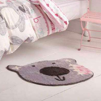 My Little Bears Beige Rug