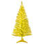 Sapin de Noël doré de 1,20 m avec 50 lumières DEL et 122 branches, idéal pour décorer une table ou une chambre d'étudiant. Ambiance lumineuse incandescente pour les petits espaces intérieurs.