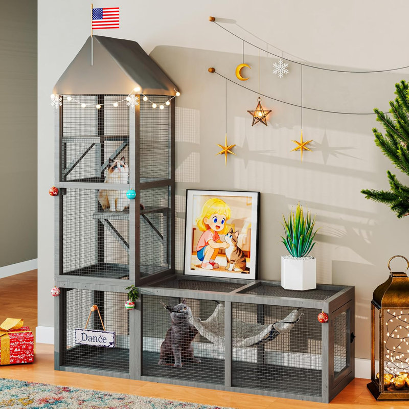 Enceinte pour chat Catio