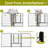 8 Panel Puppy Pen with Door