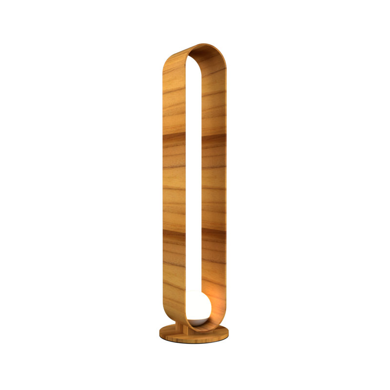 Sfera Floor Lamp, Teak
