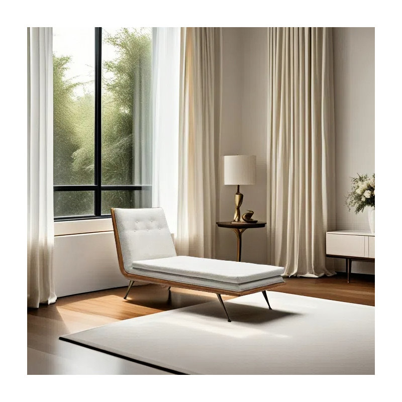 Chaise longue de détente moderne et tendance