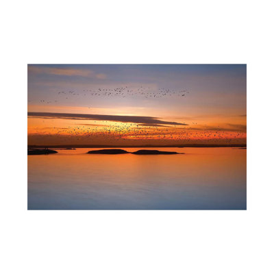 By Sunset by Piotr Krol - Wrapped Canvas Print