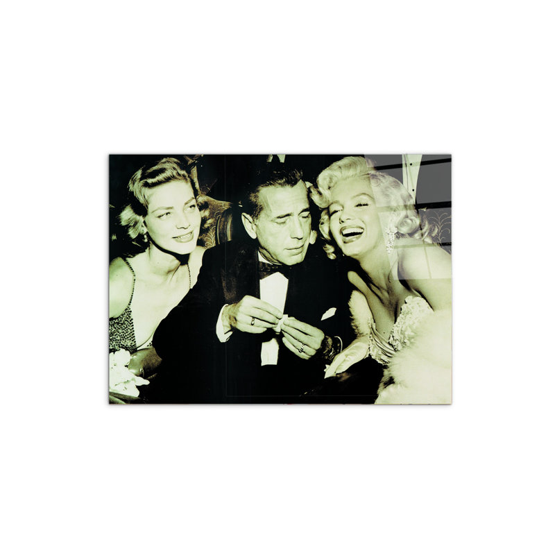 Hollywood Triangle By Art Studio 58×78 Cm CrystalArt Acrylic Material Glass Effect, Frameless Panel, Lightweight Ready To Hang by Art Studio - No Frame Print on Plastic / Acrylic