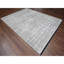Tapis de style moderne tissé à la main 9 pi 1 po x 12 pi 1 po en laine et soie taupe 460E7671CF79472D9172E35C7B670310