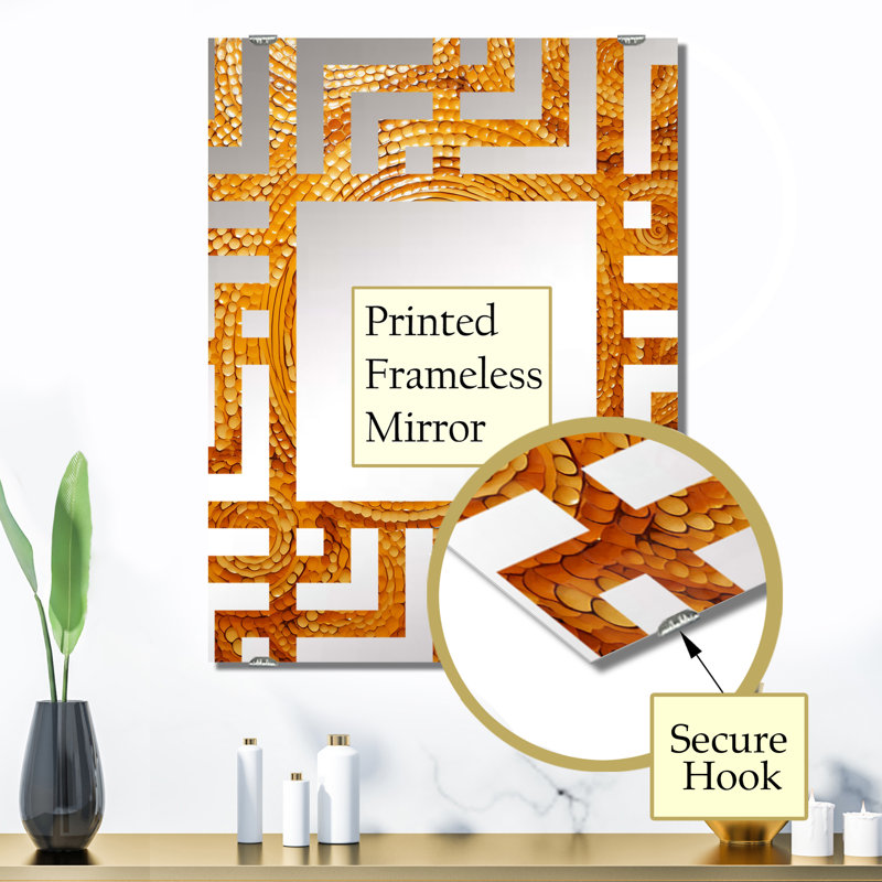 Grand miroir mural Honorio - MIR131728, 32 po x 24 po