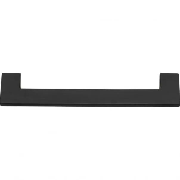Matte Black Modern Designer Finger Pull with Mounting Hardware