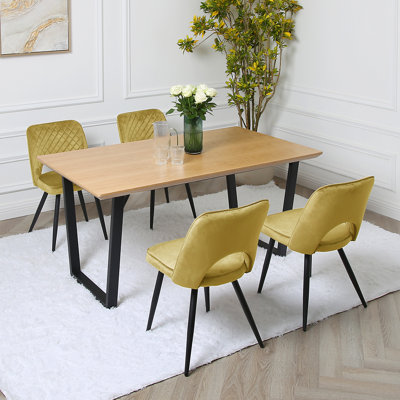 Asfand 4 - Person Dining Set