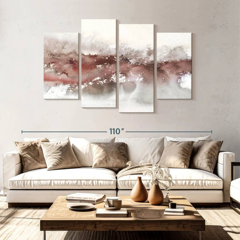Avery Soft Waves II, 54" H x 84" W