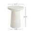 Table d'appoint d'extérieur H 24 "MGO Terrazzo