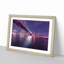 Brooklyn Bridge in New York City in Abstract - Picture Frame Painting Print-55681246-55681249