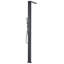 Freestanding Outdoor Shower PARRILLAR Black