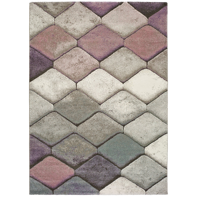 Alaan Geometric Area Rug, Rectangle 160 x 230cm