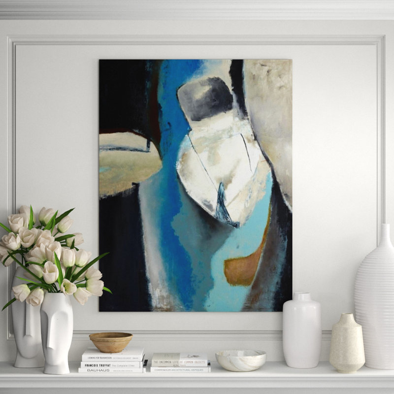 Contempo Duration Print by Derek Shaw, Image Brush Gel, 70" H x 54" W