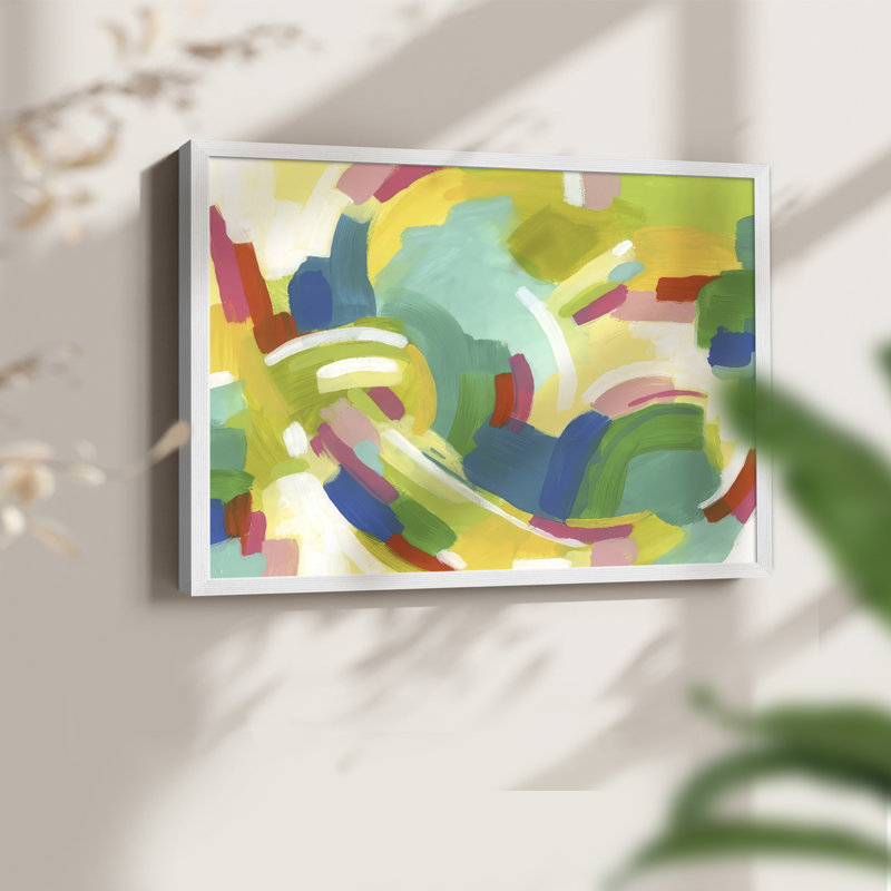Half Turn I -Framed Print - Restickable