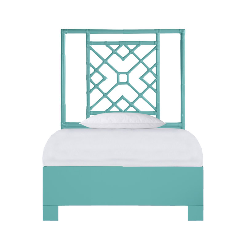 Lit standard Ananias, Bleu sarcelle, Simple