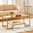 Ailer Glass Top Coffee Table-1535537373