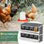 Nesting Boxes For Chickens, Wooden Chicken Nesting Box, 8 Compartments Egg Laying Boxes For Hens, Ducks And Poultry With Rollout Eggs Collection, PVC Roofing And Foldable Perches, 47"Lx26.4"Wx35.4"H