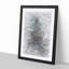 Stacked Zen Stones in Abstract - Framed Print-55729846-55729847