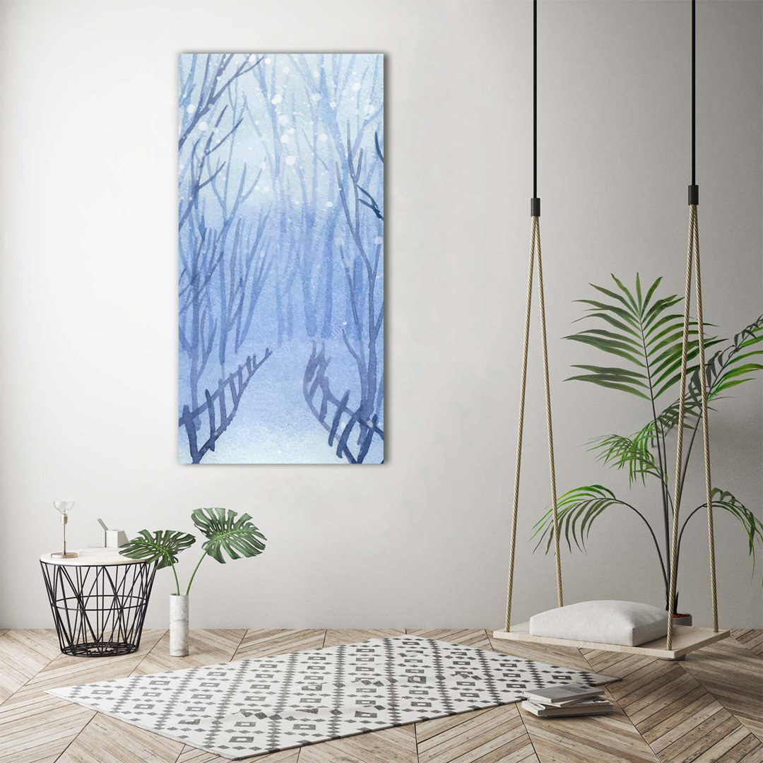 Winterwald - Kunstdrucke auf Leinwand - Wrapped Canvas