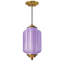 Suspension en laiton de style moderne du milieu du siècle, avec lumière-1738455016