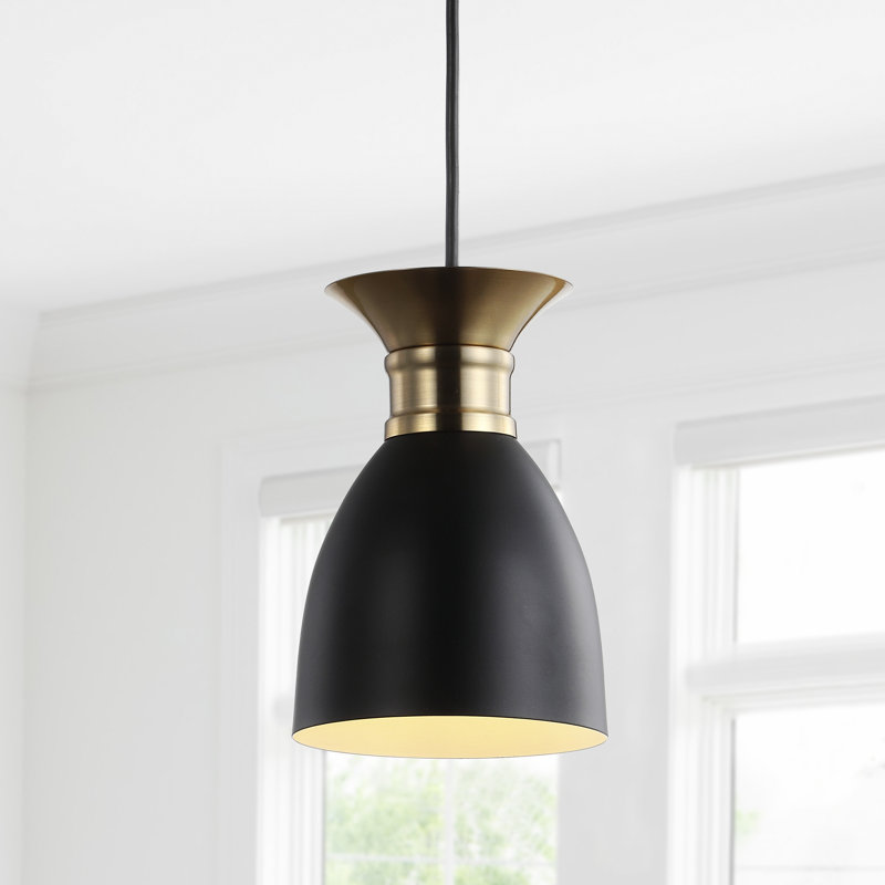 Bullington 1 - Light Black/Brass Gold Pendant
