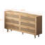 Armoire de rangement en rotin 6 tiroirs-775761082