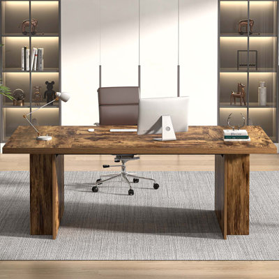 Bureau de direction 70 po Hulstein, brun
