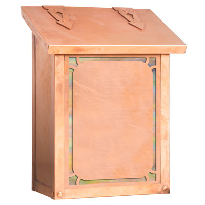 Monarch Metal Wall Mounted Mailbox