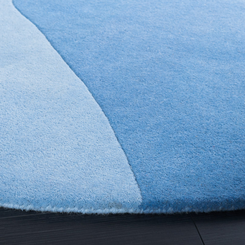 Tapis en laine touffeté à la main Heidenreich, Tapis de couloir 2 pi 3 po x 10 pi