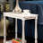 Multifunctional Side Table With Hidden Tray And Open Shelf