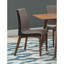 Ensemble de 2 chaises d'appoint rembourrées en tissu
