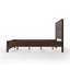 Standard Baja Platform Bed - King Size - Walnut Finish-563628566-563628570
