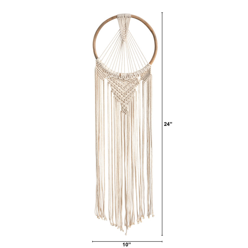 Décoration murale Macrame Dreamcatcher
