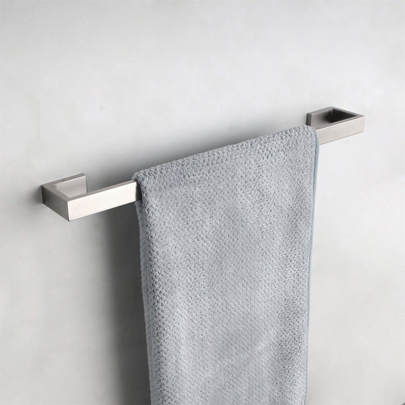 4- Piece Stainless Steel Bathroom Hardware Set, Brushed Nickel
