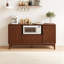 Buffet 56 "Mid-Century Buffet Cabinets 2 portes en bois et 1 tiroir