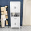 Armoire haute polyvalente avec tablette ouverte, tiroir et sécurité anti-basculement-952172275