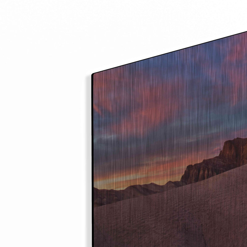 " Ruby Sunset, " by Larry Malvin, 12" H x 24" W