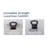 Lit pneumatique grand format avec technologie Fiber-Tech Intex 64477ED, doré