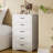 Ergica 4-Drawer Wooden Dresser-1091735395-1102231980