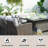 7 - Person Patio Conversation Set with Cushions