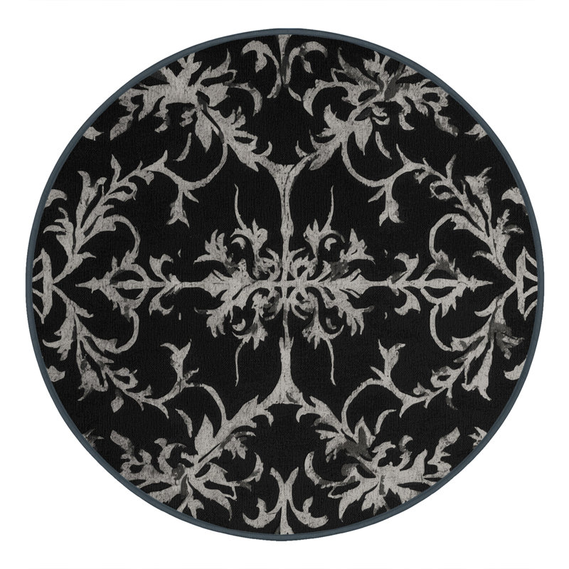 Twilight Filigree Rug, Round 7'