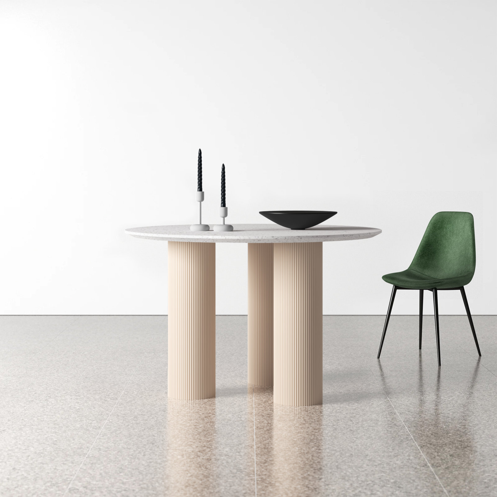 47" Concrete Dining Table