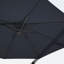 Parasol d'extérieur avec inclinaison réglable et base robuste-1531576209